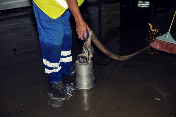 Basement Water Removal in Sebastian