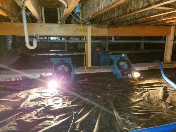 Crawlspace Water Removal in Sebastian