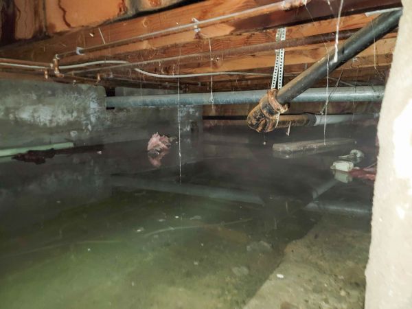 Crawlspace Water Restoration in Sebastian